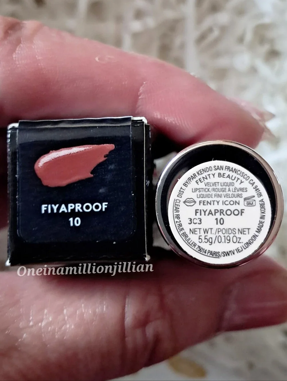 Fenty Beauty Icon Velvet Liquid Lipstick - Fiyaproof